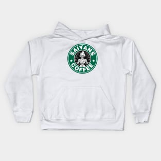 Saiyans coffee Kids Hoodie